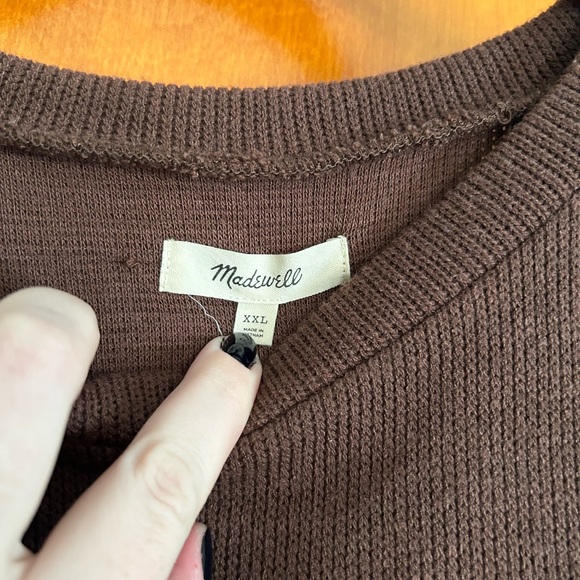 Madewell Brown Pullover Sweater - Picture 2 of 3